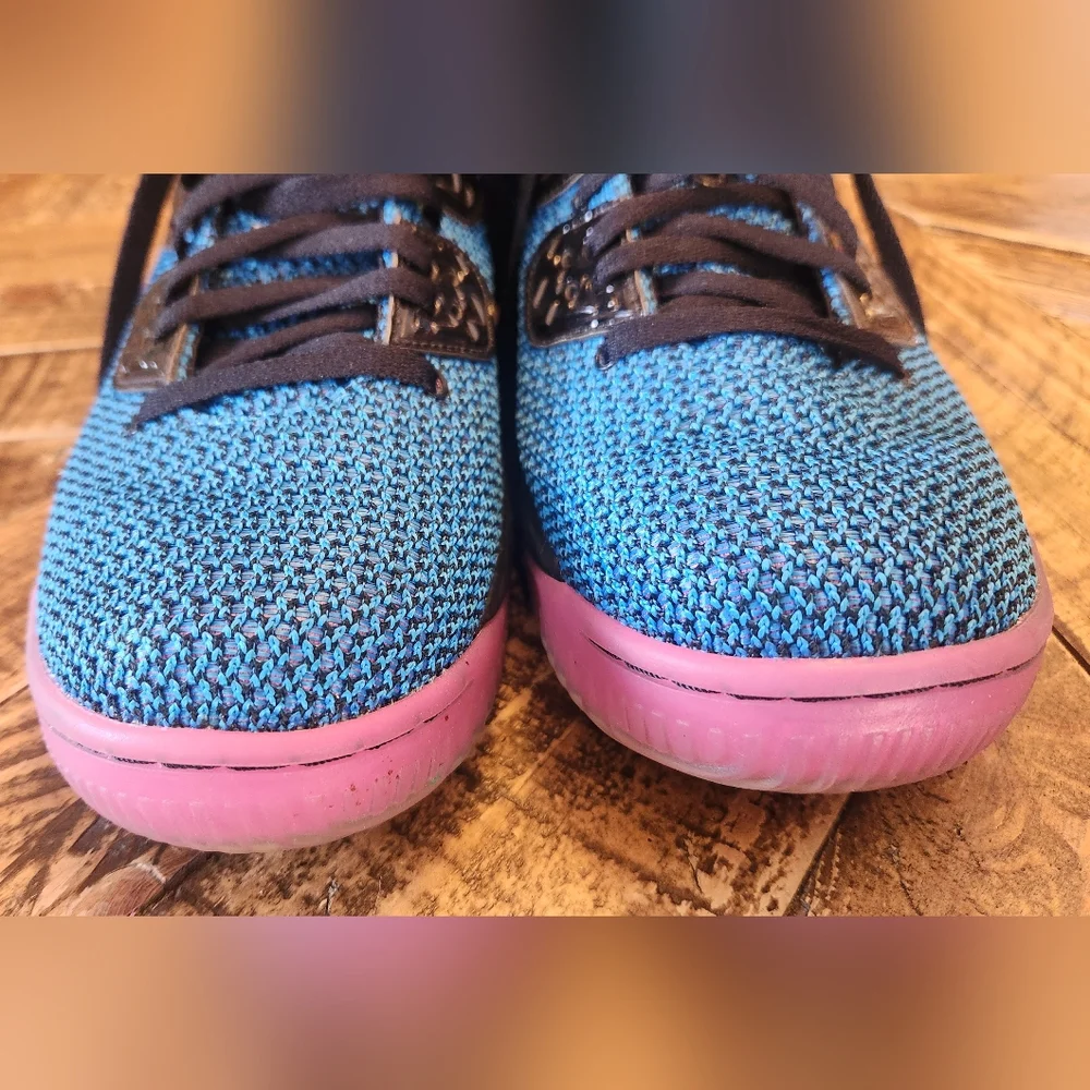 Air Jordan Spike Forty 'Photo Blue' 819952-029 Mens Blue And Pink Nike Air 10 - Picture 5 of 16